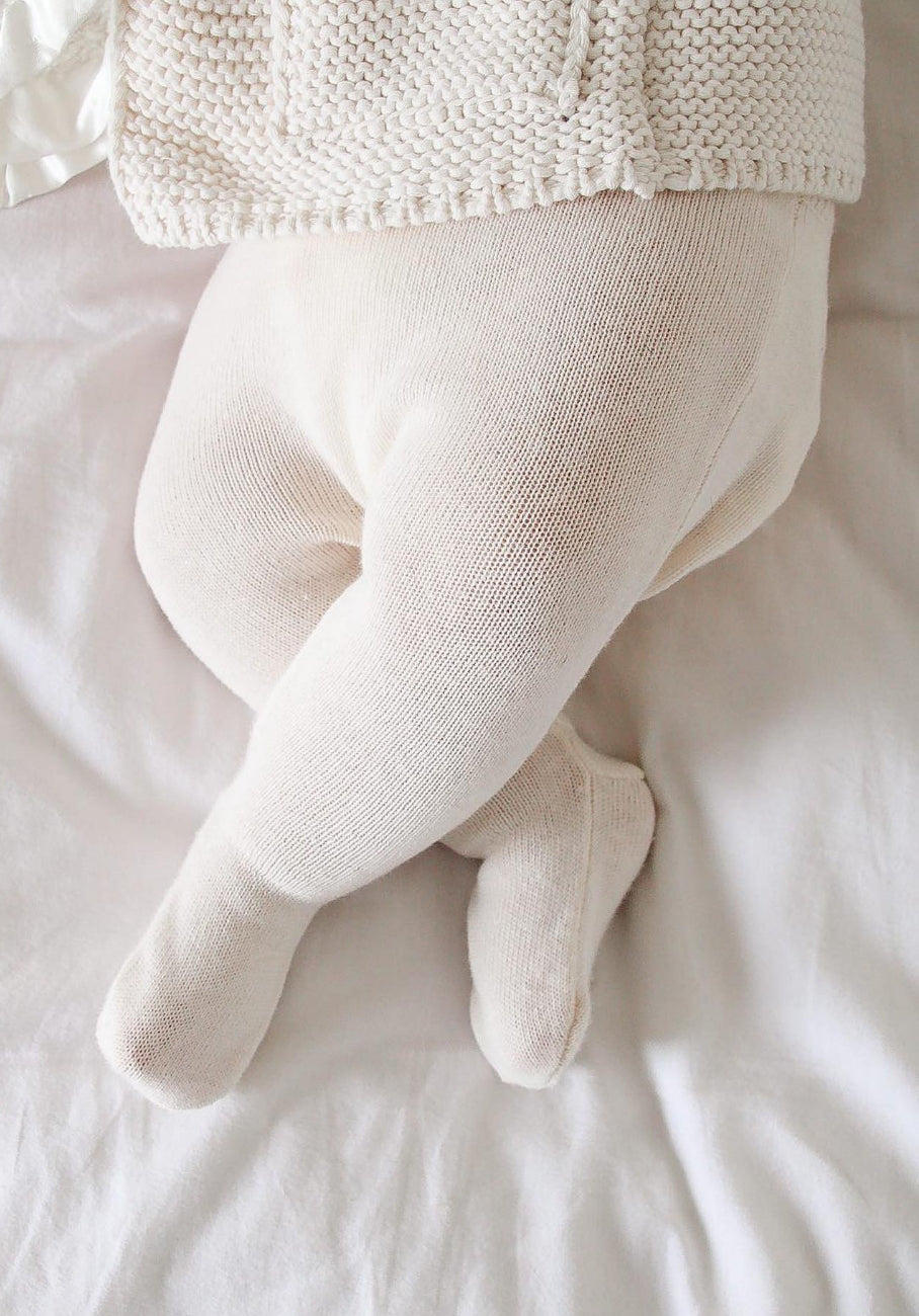 Organic Cotton Baby Leggings With Feet by Vild House of Little – Soren's  House